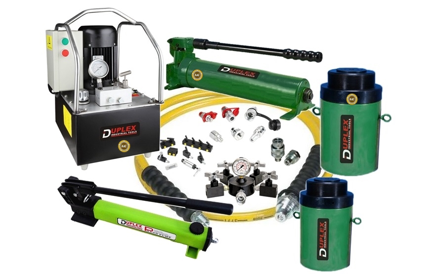 single acting lock nut cylinders, cll-1006, hydraulic cylinder, hydraulic jack, duplex/shanghai, kich thuy luc 1 chieu, bom tay thuy luc, bom dien thuy luc, 